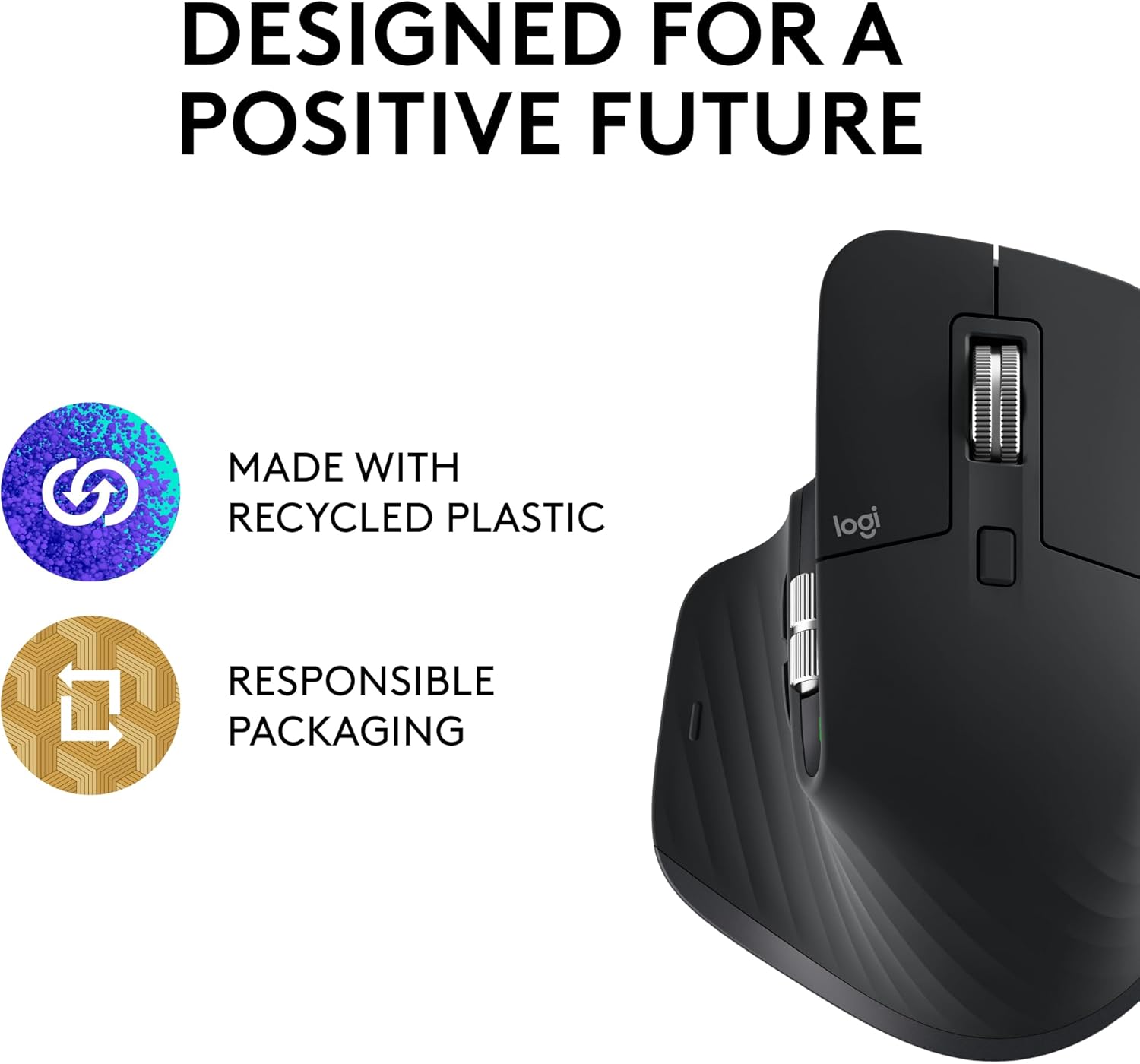 Logitech MX Master 3S Mouse Bottom View